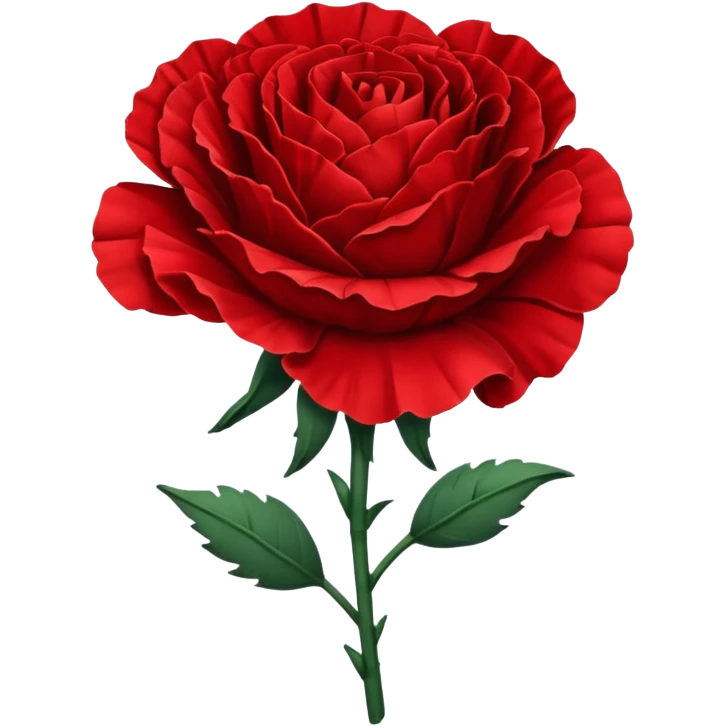 make the red carnation from hadestown'\ emoji