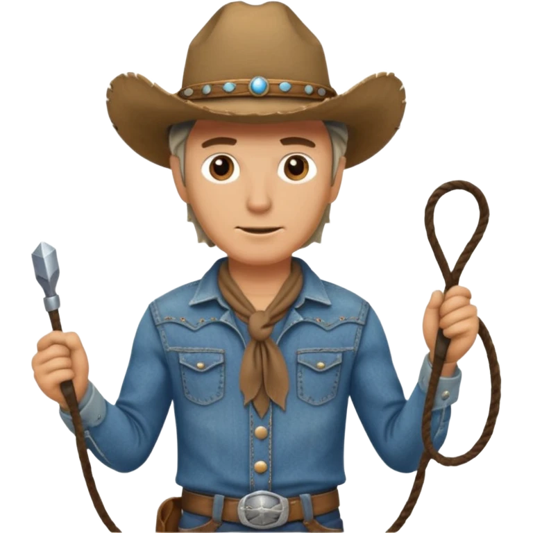 Cowboy (wild west theme) emoji