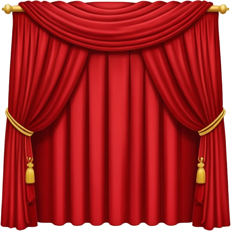 theater, red curtains emoji