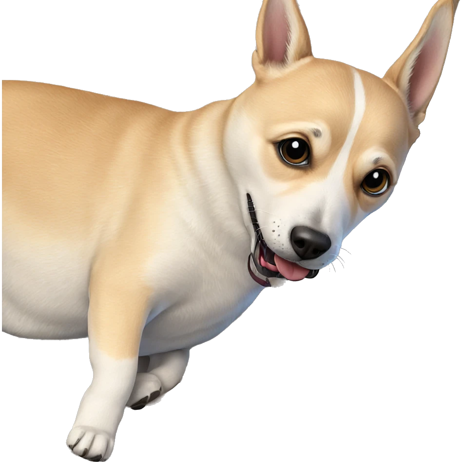 realistic dog portrait closeup emoji