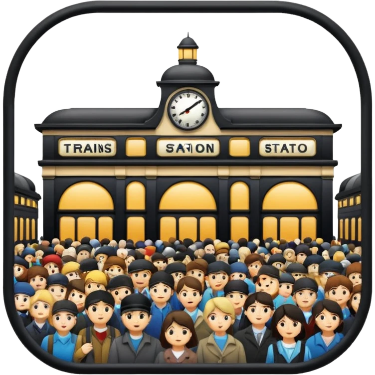 вокзал emoji