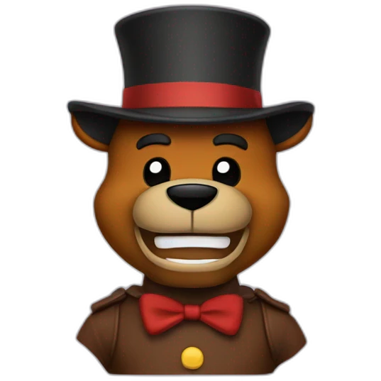 Freddy Fazbear Hat emoji