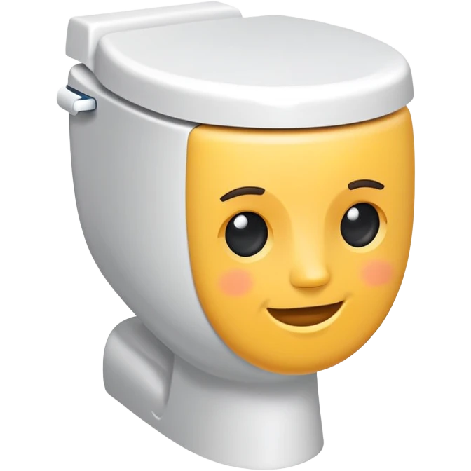 skibidi toilet with a face emoji