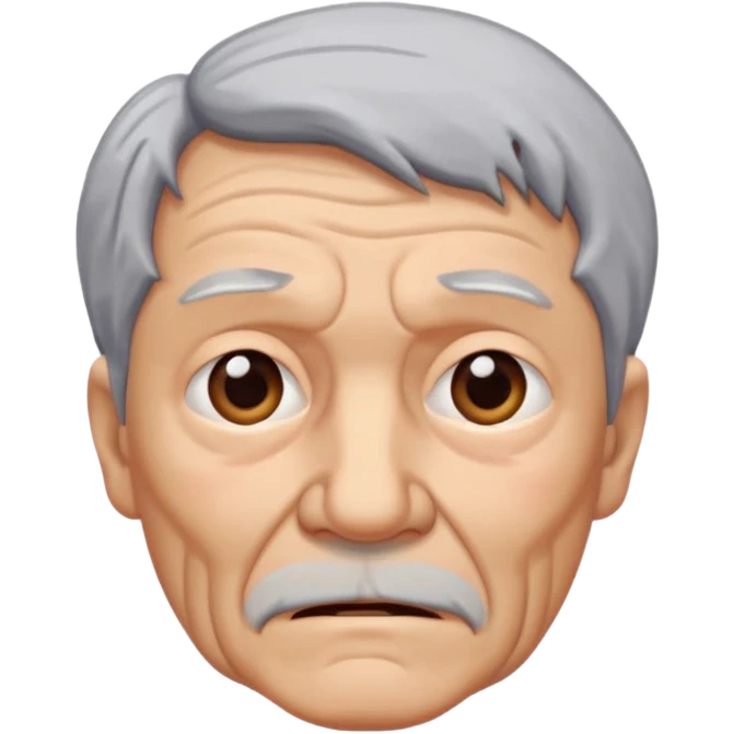 old man in pain emoji