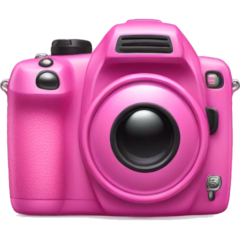 pink digital camera emoji