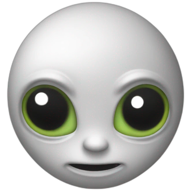 the alien emoji