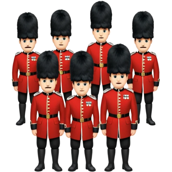 British Royal Guards emoji