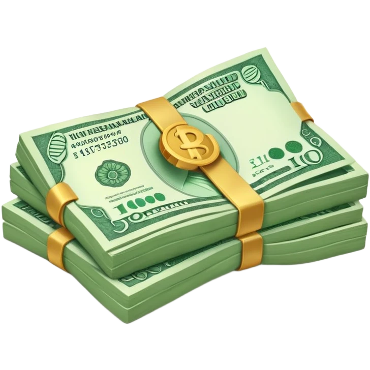 bundle of Indian rupee cash emoji