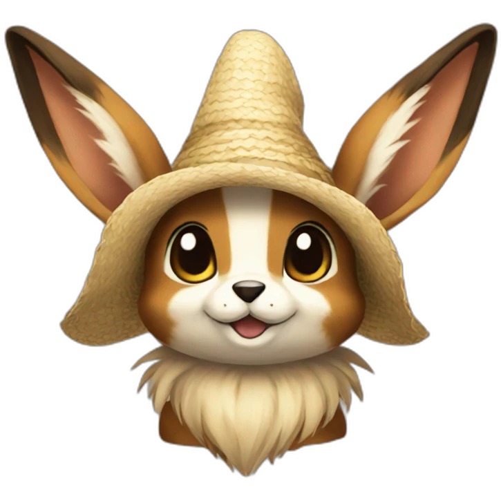 Strawhat Eevee emoji