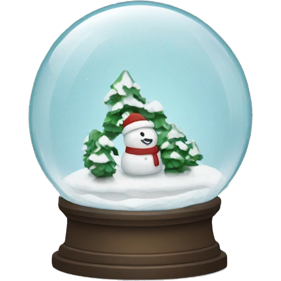 snow globe emoji