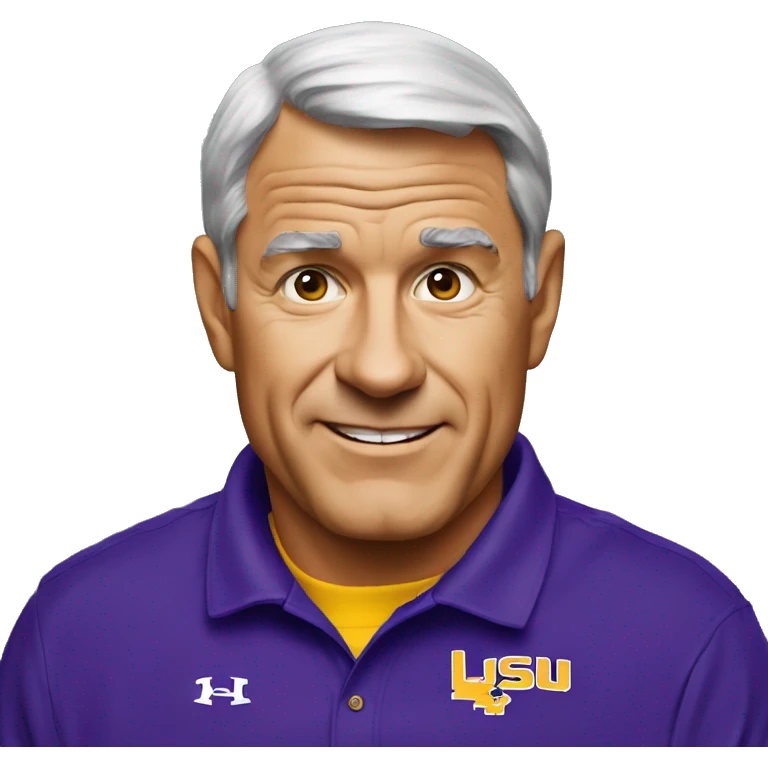 LSU football coach O emoji