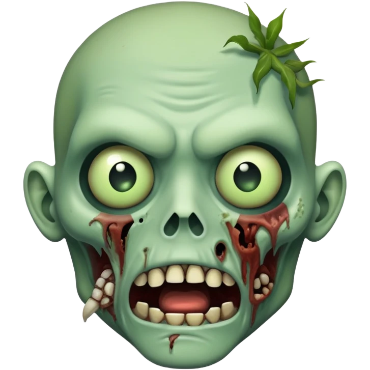 zombie face emoji