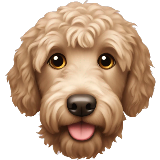 Labradoodle  emoji