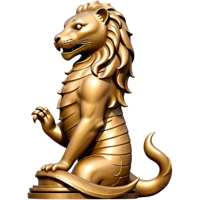 merlion with no legs emoji