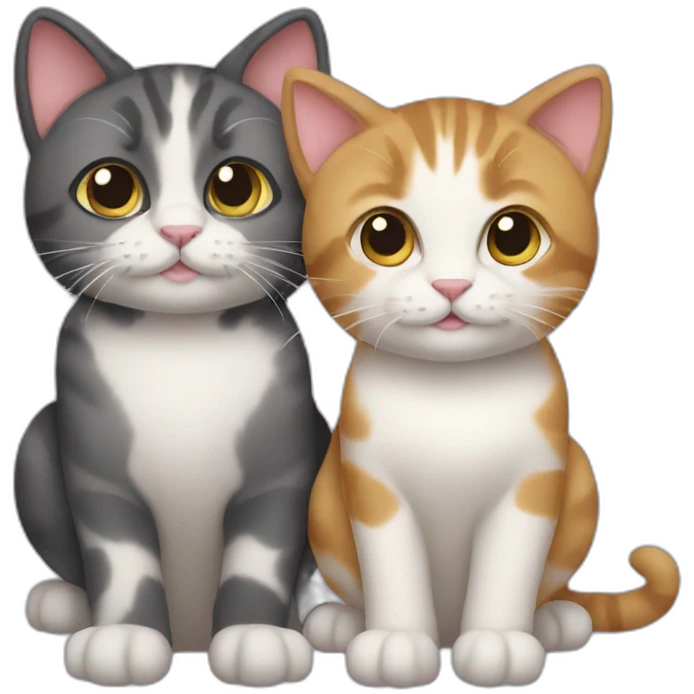 three-cats emoji