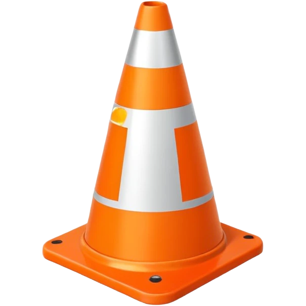 traffic cone emoji