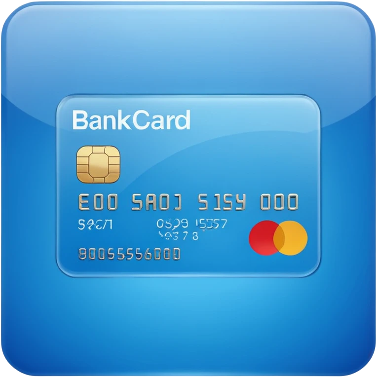 Bank card  emoji