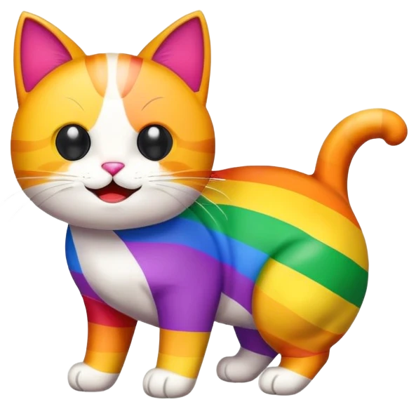 gay cat emoji