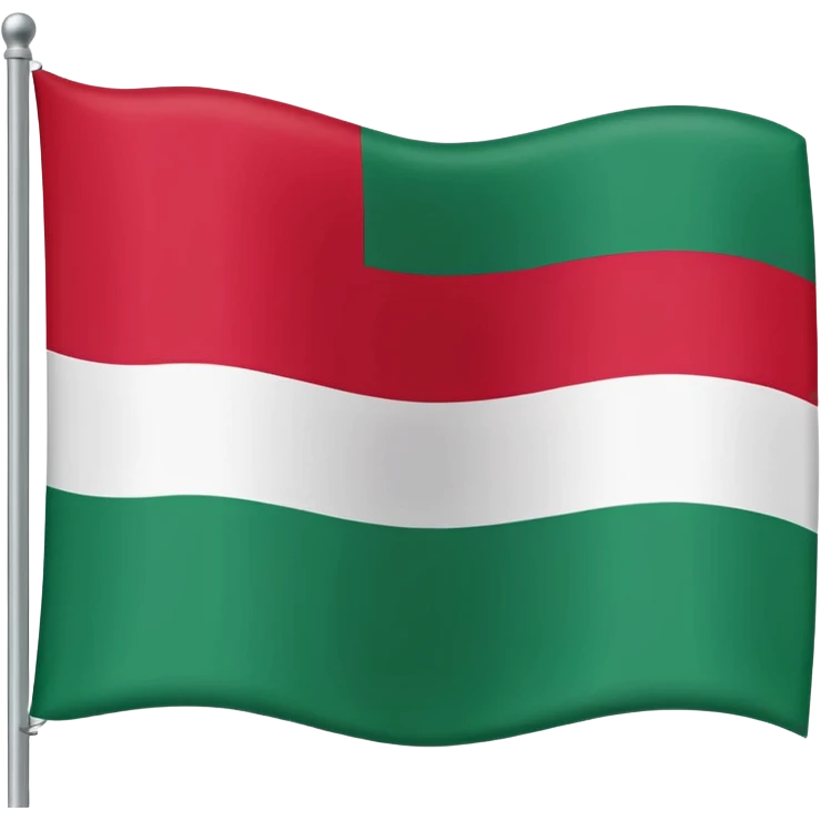 The flag of Chechnya emoji