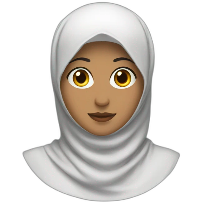 hijab computer  emoji