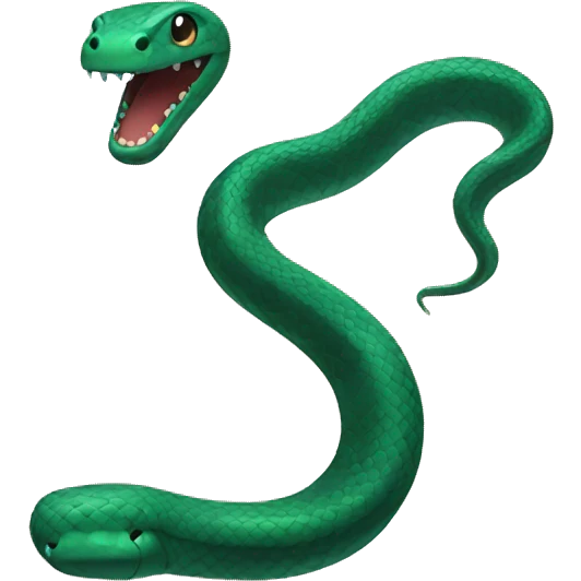 Snake that controls time emoji