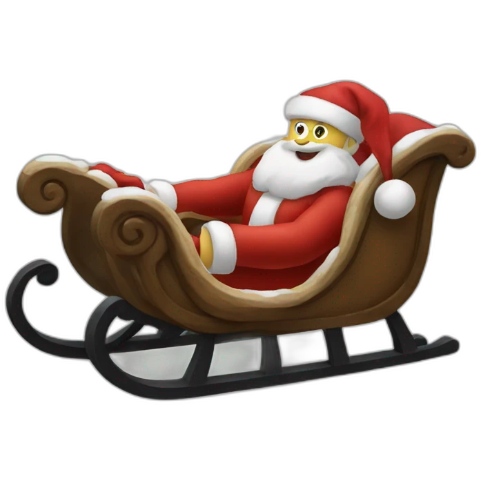 christmas sleight emoji