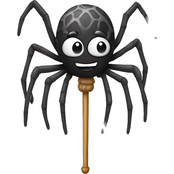 spider with a wand emoji