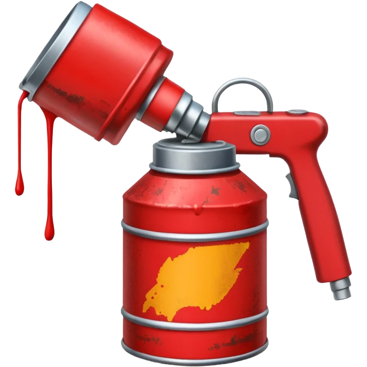 spraying paint tool emoji
