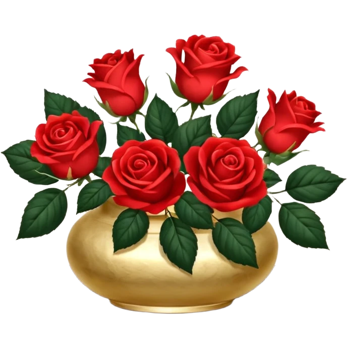 Корона и розы emoji