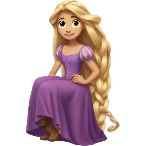 Rapunzel  emoji