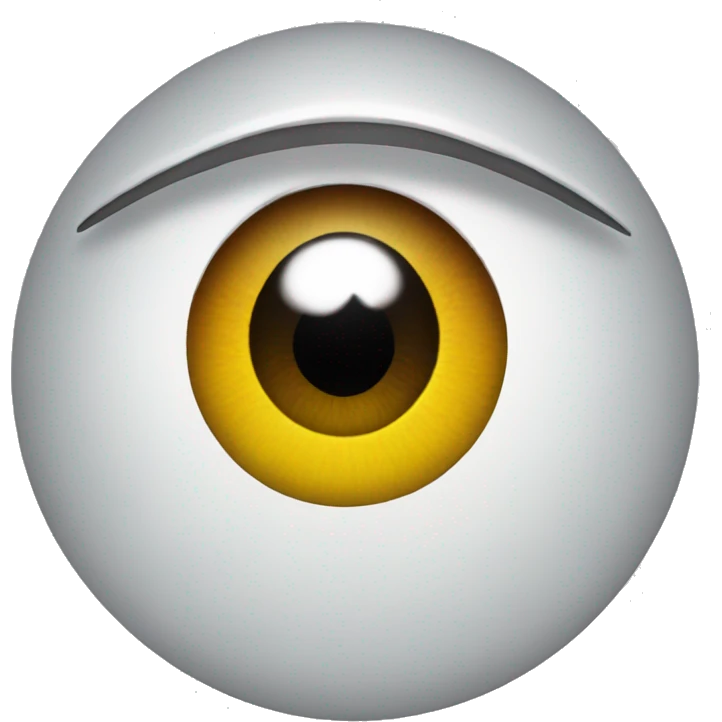Eye side  emoji