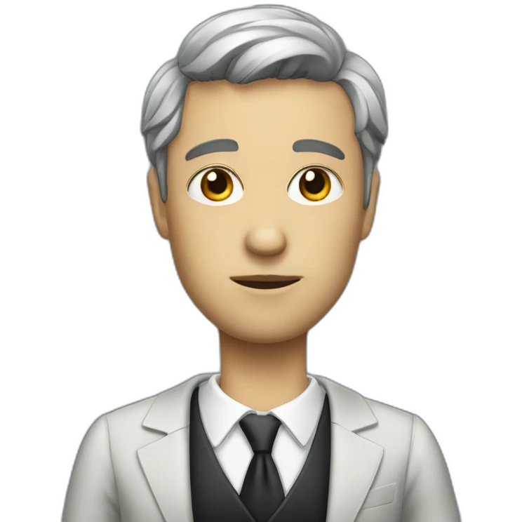 French Lawyer on pleading dress emoji