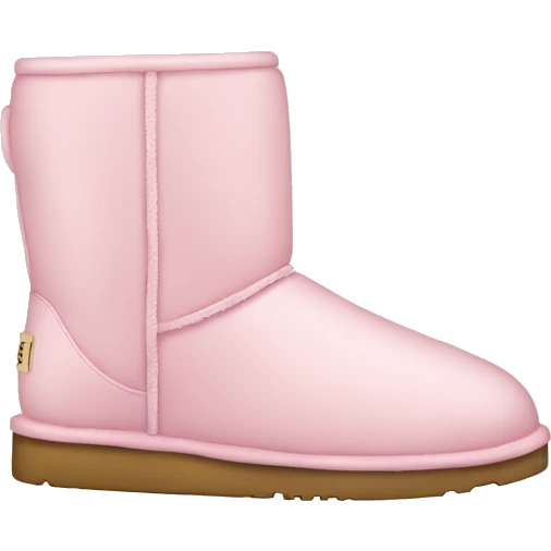 light pink uggs emoji