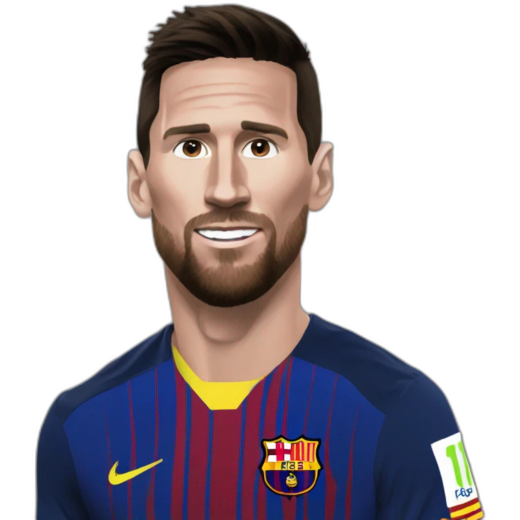 Messi tape ronaldo emoji