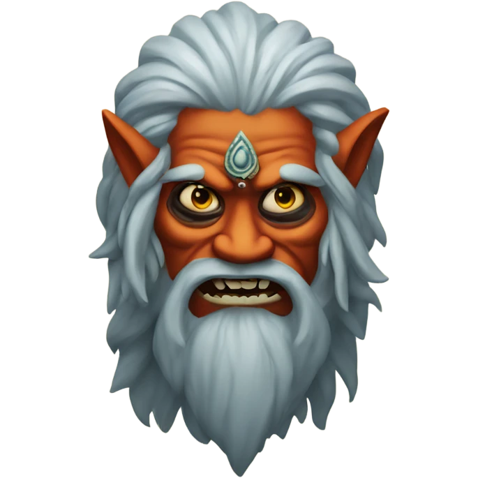 Rangda demon hindu emoji