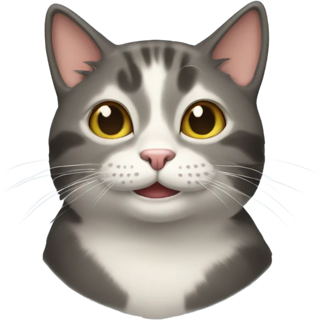 Smiling cat emoji