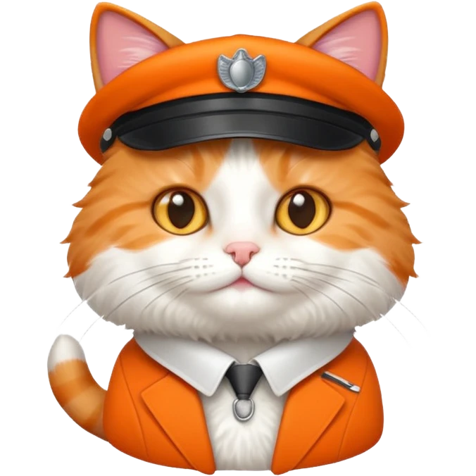 postman cat, very cute emoji