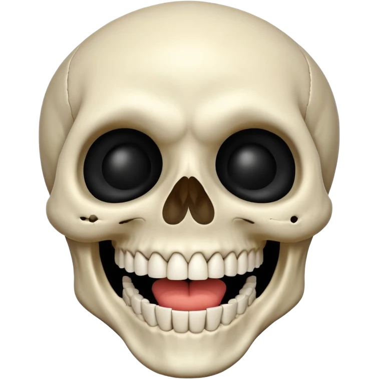 Skull laughing funny emoji