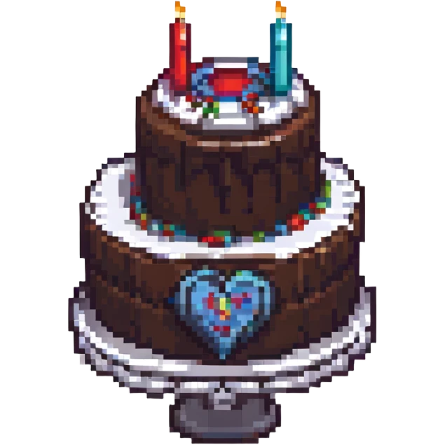 gothic cake emoji