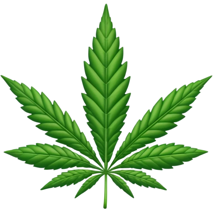 Hoja de marihuana emoji
