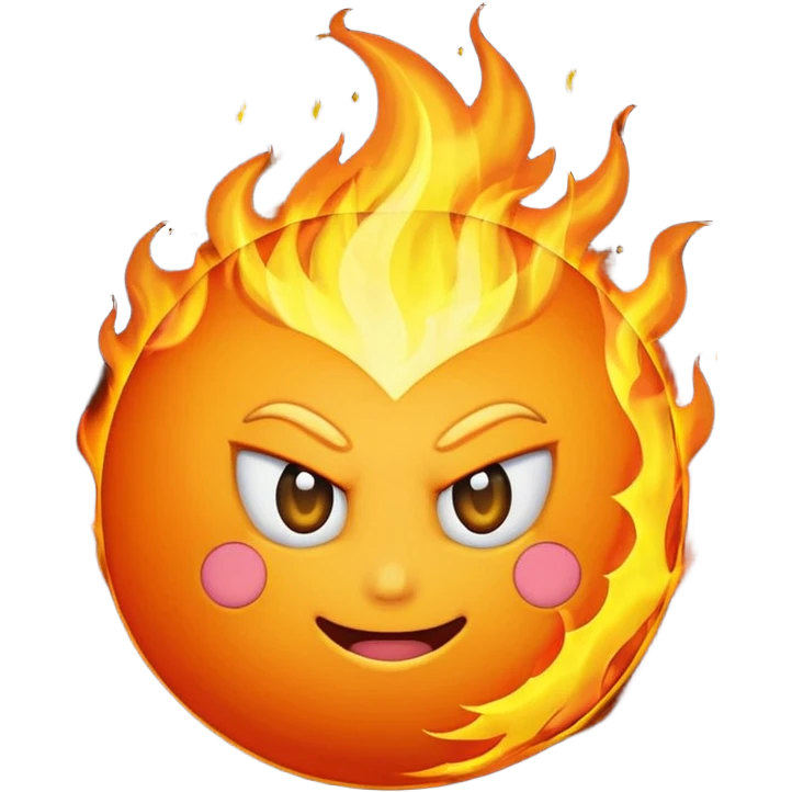 Moon Fire emoji