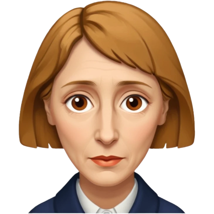 Virginia woolf emoji