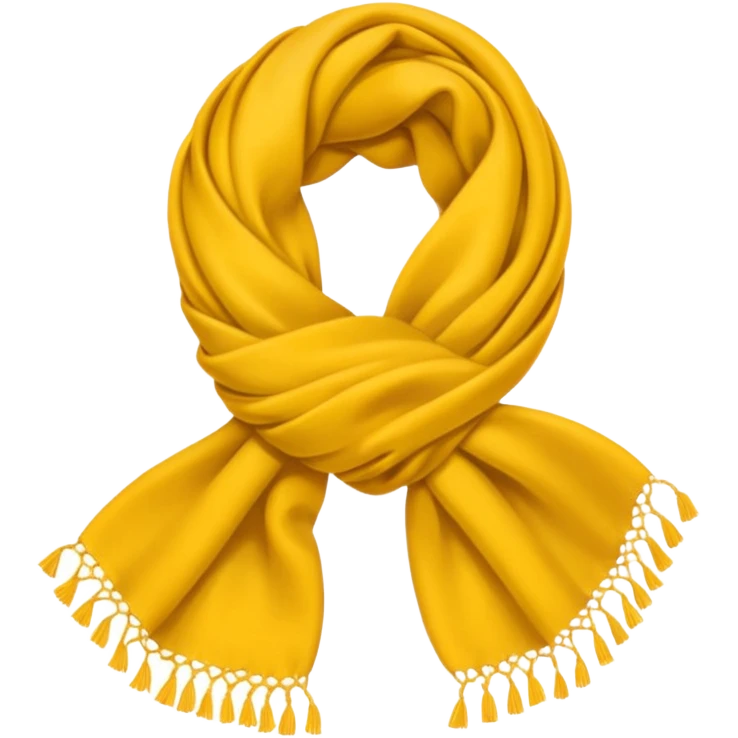 yellow scarf  emoji
