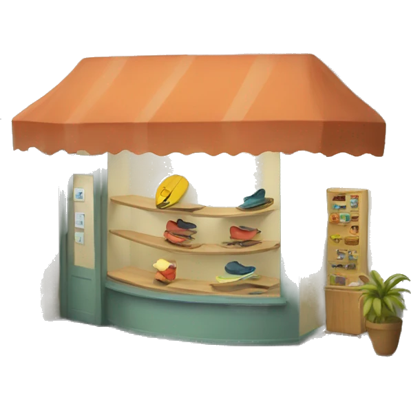 Surf storefront emoji