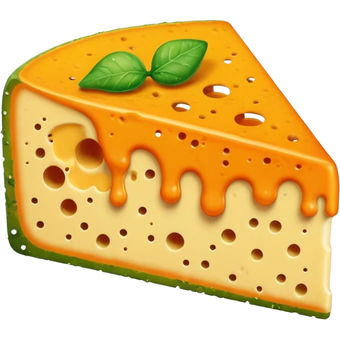 moldy orange cheese slice emoji
