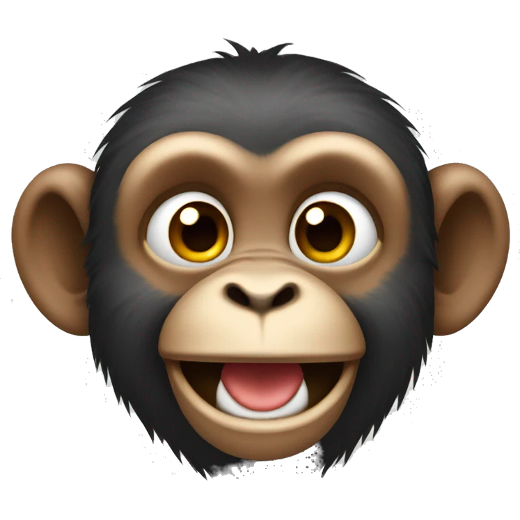 smiling monkey emoji