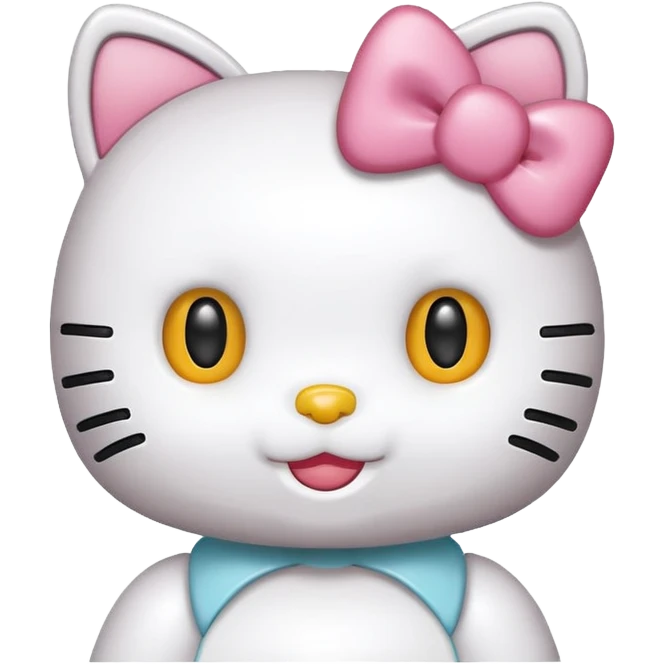 Hello kitty emoji