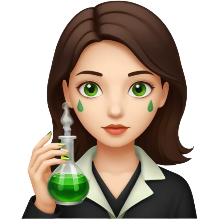 Gir trying to poison me her name is denisa george emoji