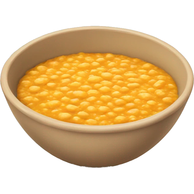Bowl of orage dal  emoji