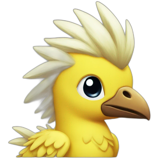 Baby chocobo emoji